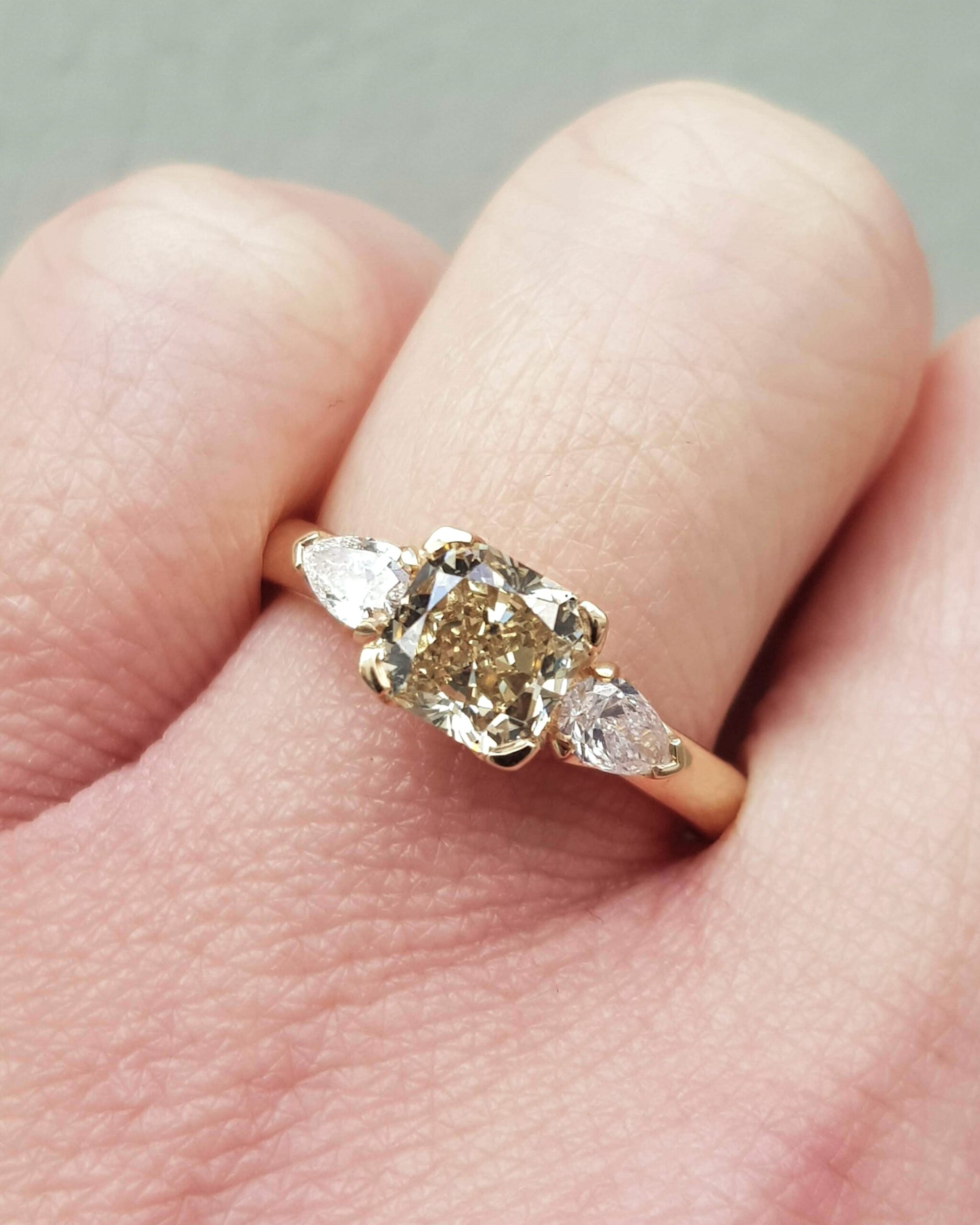 Estate 14K White Gold 2.01 Carat Diamond Engagement Ring - Josephs Jewelers