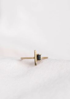 Black-Diamond-Brutalist-Gold-Ring-Chloe-Solomon-Clifton-Rocks