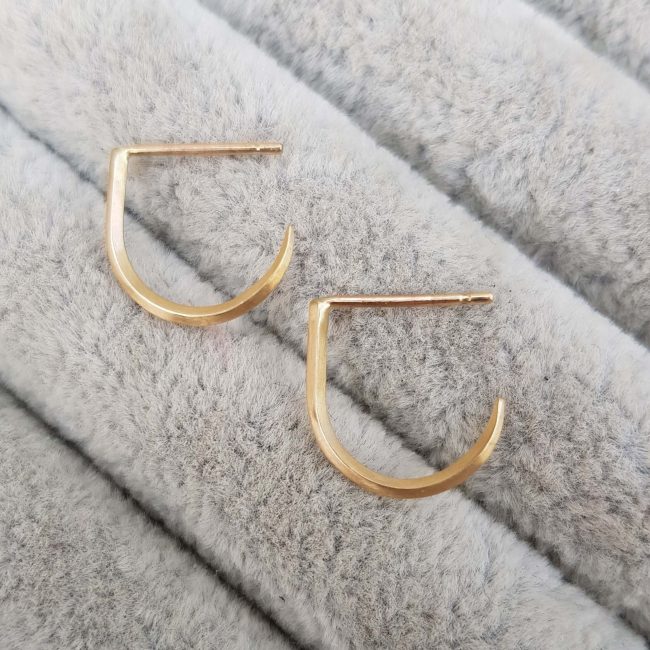 Gold Hoop Earrings