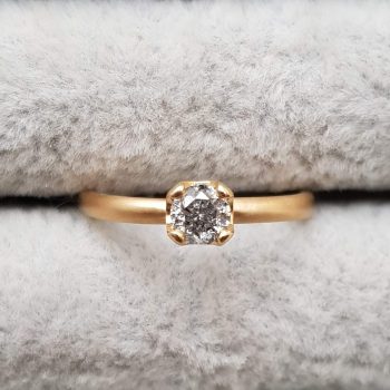 Diamond Gold Engagement Ring