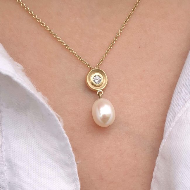 Pearl Drop Necklace