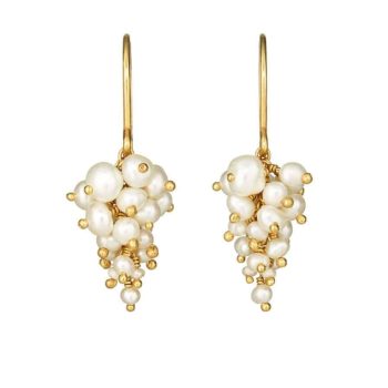 Pearl Grape Earrings